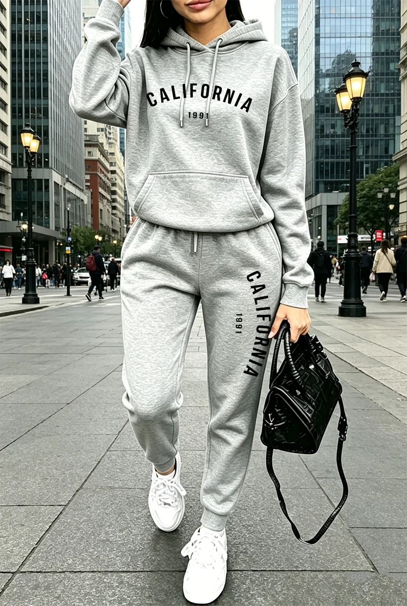 Winter Clothing For Women - Hete Aanbiedingen Dames Trainingspak Geprinte Casual