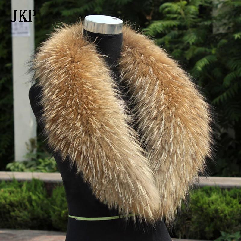 Winter Clothing Pk - Natuurlijke bontkraag, echte wasbeerbont, vossenkraag, natuurlijke