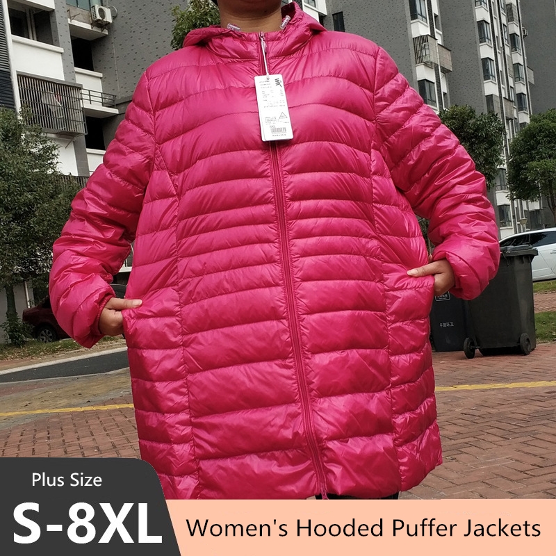 Plus Size 5XL 6XL 7XL Dames Pu - Winter Clothing Pk recensie en prijs