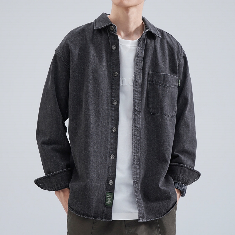 Denim overhemd heren met lange - Winter Clothing Pk recensie en prijs