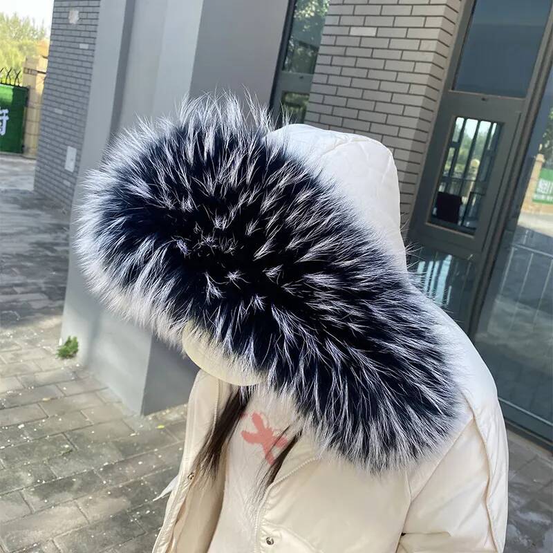 Wasbeer bontkragen voor damesj - Winter Clothing Pk recensie en prijs
