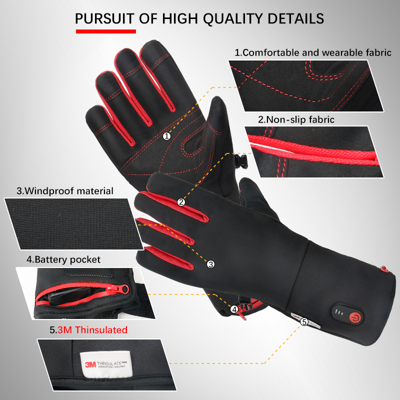2026 Nieuwe Professionele Elek - Heated Gloves Electric recensie en prijs