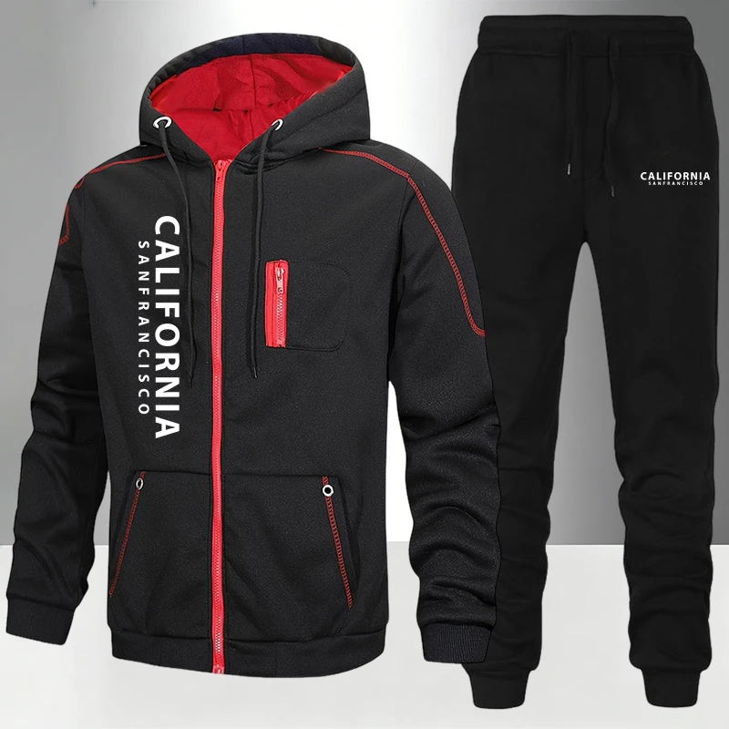 Heren trainingspak casual hood - Winter Clothing Pk recensie en prijs