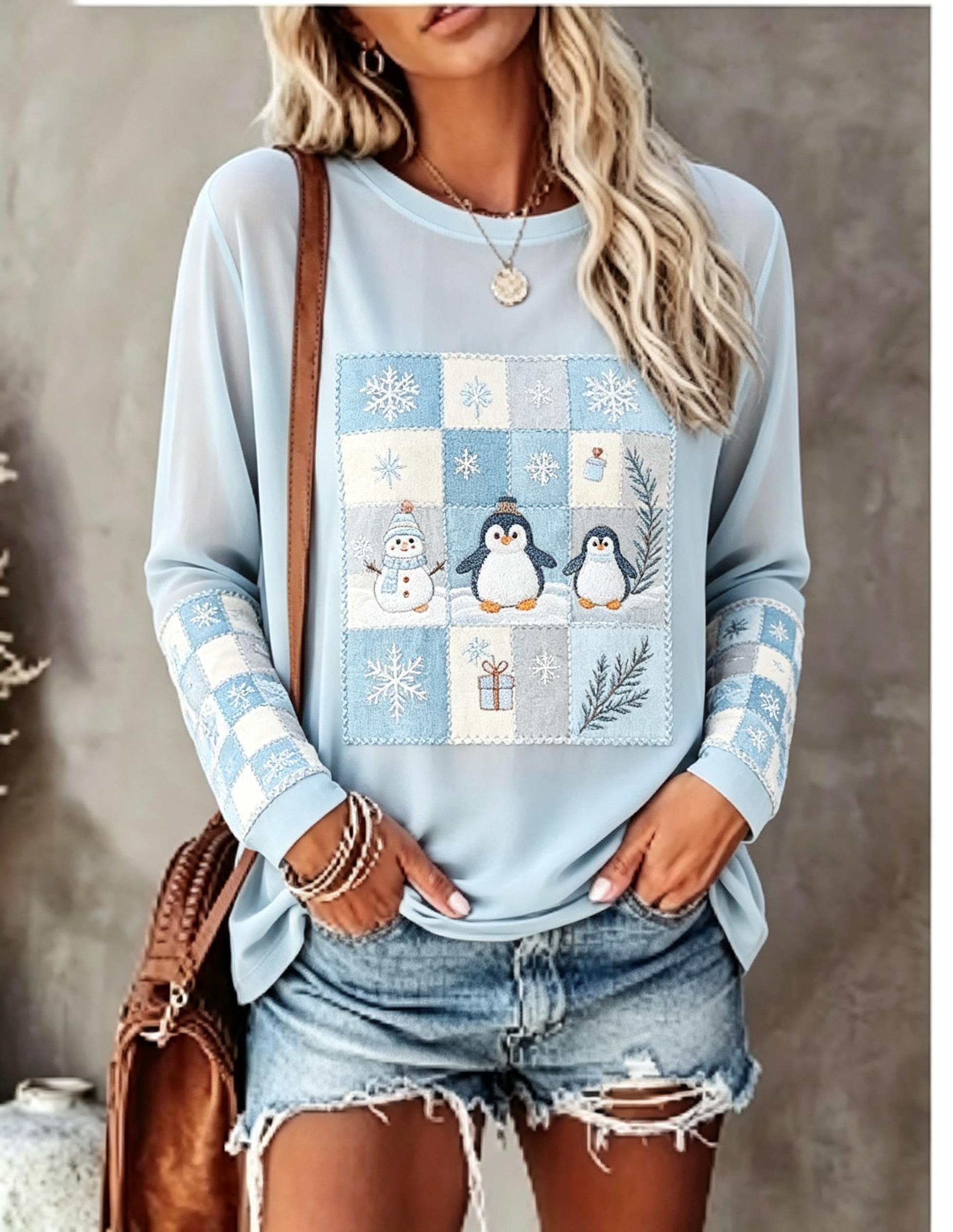Dames T-shirt met lange mouwen - Winter Clothing For Women recensie en prijs