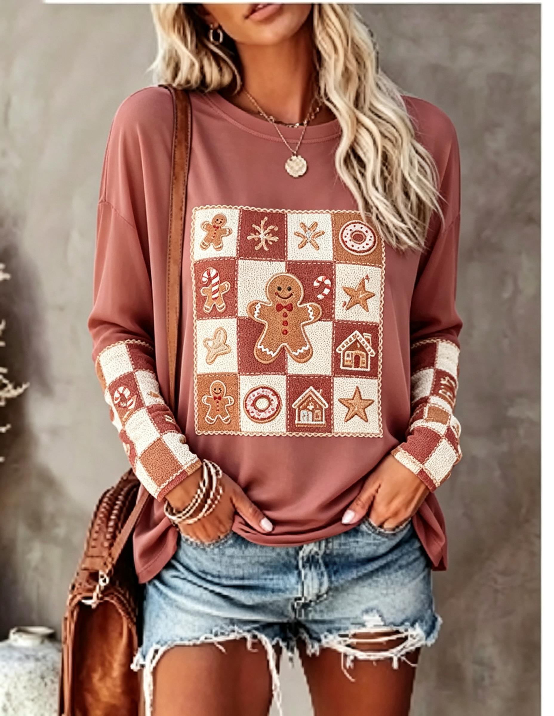 Dames T-shirt met lange mouwen - Winter Clothing For Women recensie en prijs