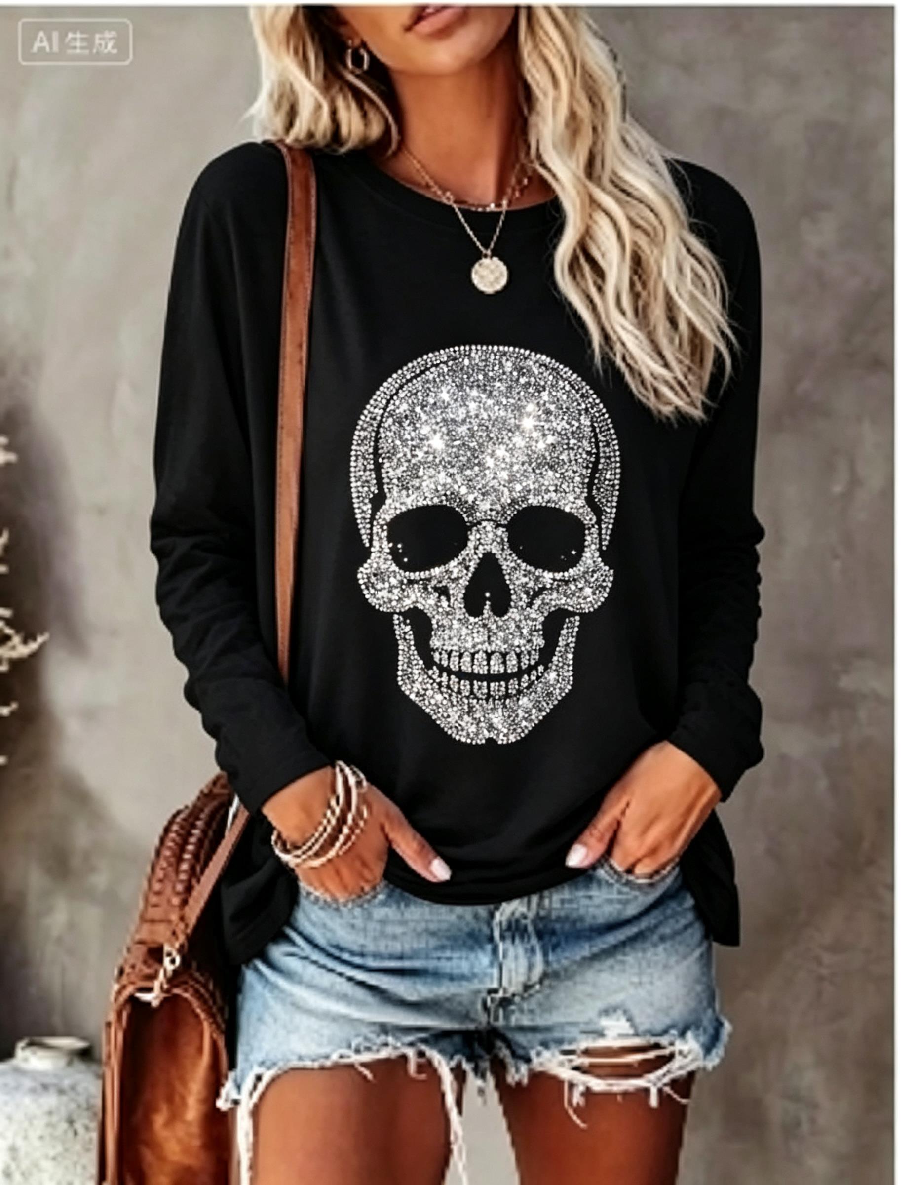 Dames T-shirt met lange mouwen - Winter Clothing For Women recensie en prijs