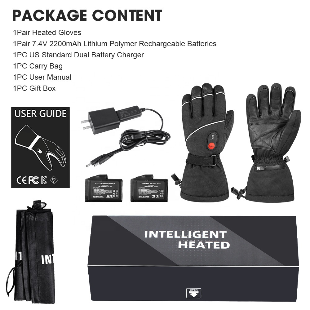 Op maat gemaakte, verwarmde ha - Heated Gloves Electric recensie en prijs