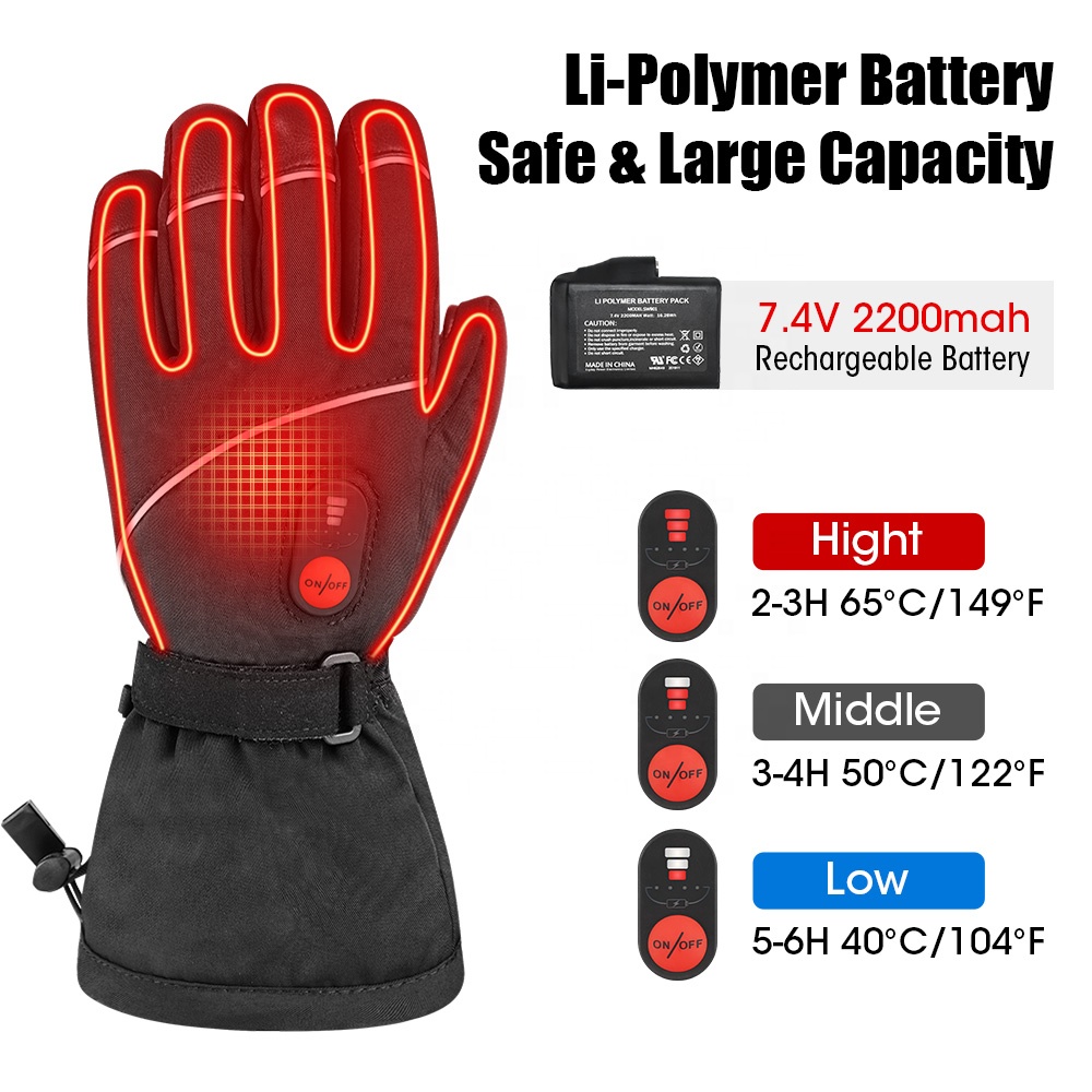 Op maat gemaakte, verwarmde ha - Heated Gloves Electric recensie en prijs