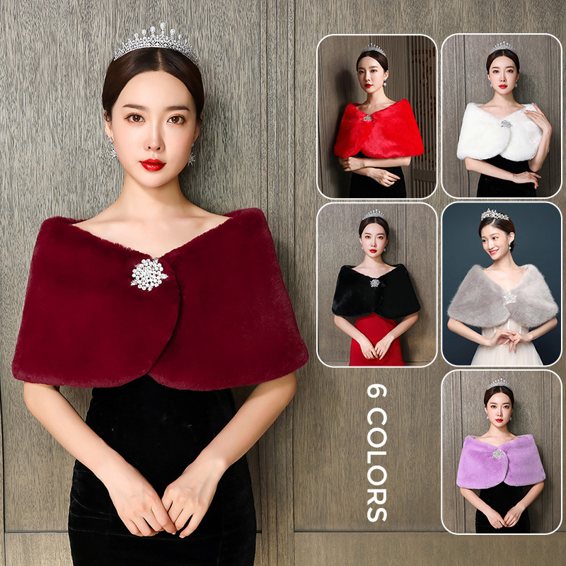 Vrouwen Bruidssjaal Bruiloft C - Winter Clothing Pk recensie en prijs